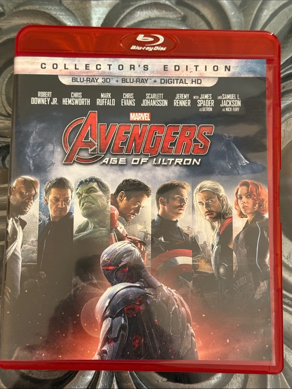 Marvel Avengers: Age of Ultron Blu‑ray Collector’s Edition 2015 Movie
